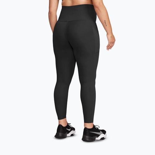 Легінси для тренувань жіночі Nike One Maternity High-Waisted 7/8 black/white