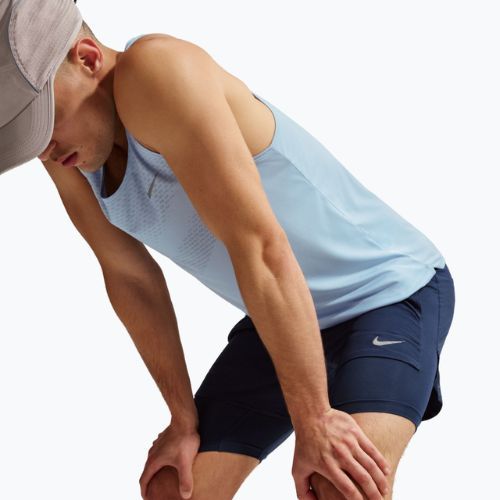 Шорти для бігу чоловічі Nike Stride Dri-Fit Hybrid 5" midnight navy