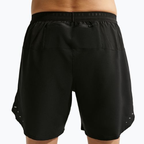 Чоловічі бігові шорти Nike Stride Dri-Fit Brief-Lined 7" black