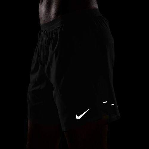 Шорти для бігу чоловічі Nike Stride Dri-Fit 2in1 7" black