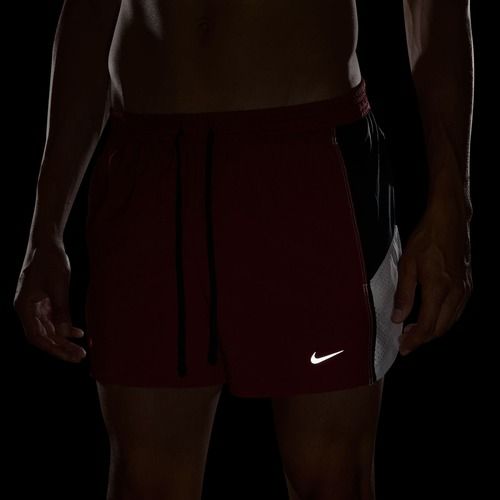 Шорти для бігу чоловічі Nike Retro Dri-Fit Brief-Lined 4" team crimson/black