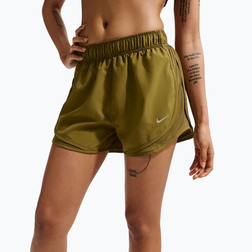 Шорти для бігу жіночі Nike Tempo Dri-Fit Mid-Rise olive flak/olive flak