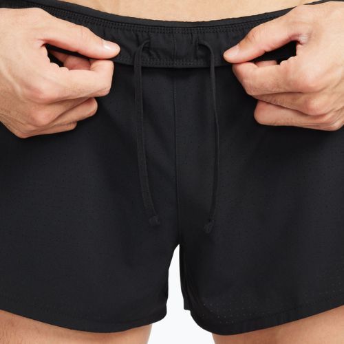 Шорти для бігу чоловічі Nike Fast Dri-Fit Brief Lined 3" black/black