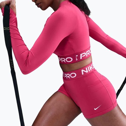 Шорти жіночі Nike Pro 365 3" rush pink/white