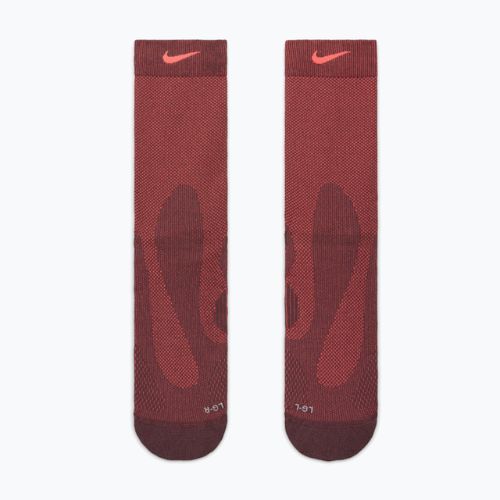 Skarpety Nike Running Lightweight Crew tattoo/hot lava/pure platinum/hot lava