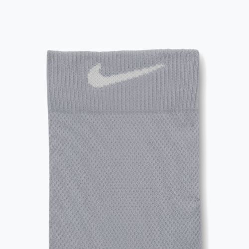 Skarpety Nike Running Midweight Crew light smoke grey/pure platinum/white