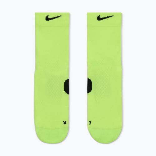 Skarpety Nike Running Midweight Micro Crew volt/black/black