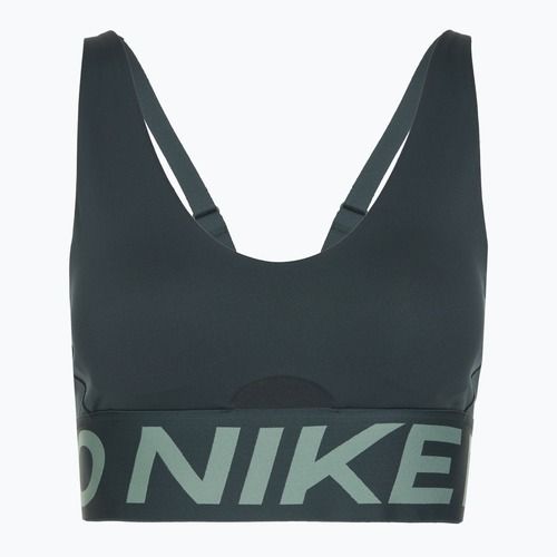Бюстгальтер для тренувань Nike Pro Indy Plunge seaweed/clay green/white