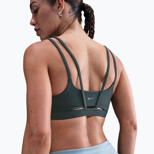 Бюстгальтер для тренувань Nike Zenvy Strappy seaweed/white