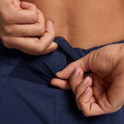 Шорти для бігу жіночі Nike One Dri-FIT 2IN1 midnight navy/white