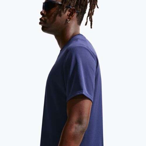 Чоловіча бігова футболка Nike Miler Dri-Fit UV midnight navy