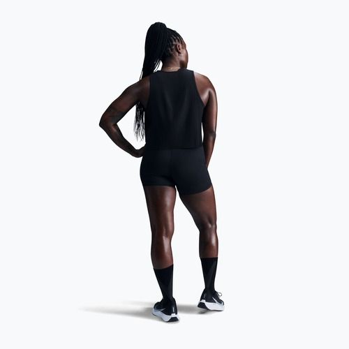 Футболка для бігу жіноча Nike AeroSwift Dri-Fit ADV Cropped Tank Top black/white