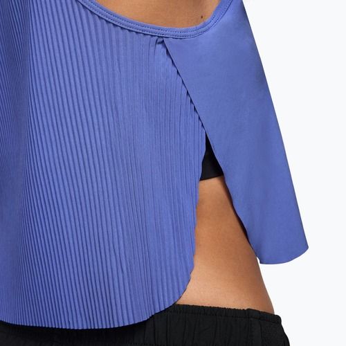 Футболка для бігу жіноча Nike AeroSwift Dri-Fit ADV Cropped Tank Top off sapphiree/black