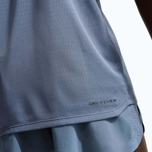 Футболка для бігу чоловіча Nike AeroSwift Dri-Fit ADV diffused blue/black