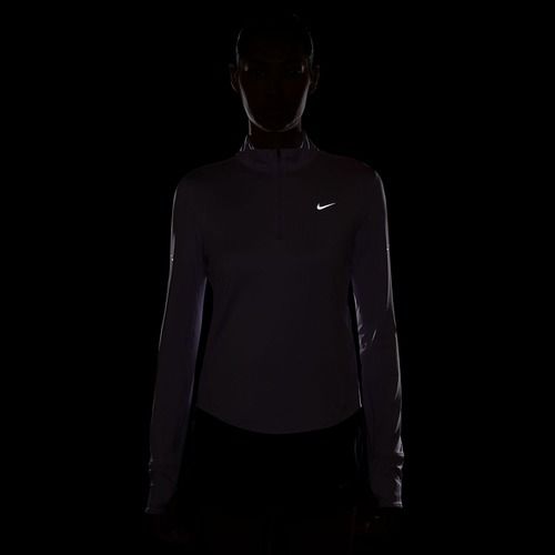 Лонгслів для бігу жіночий Nike Swift Dri-Fit UV 1/4-Zip violet mist