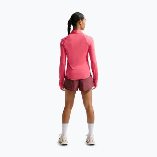 Лонгслів для бігу жіночий Nike Swift Dri-Fit UV 1/4-Zip sea coral