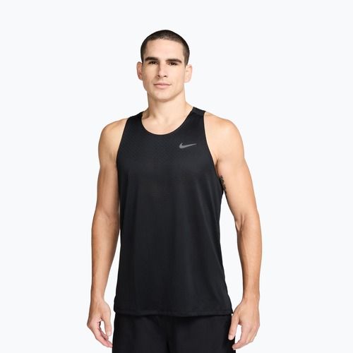 Футболка для бігу чоловіча Nike Stride Dri-Fit ADV black