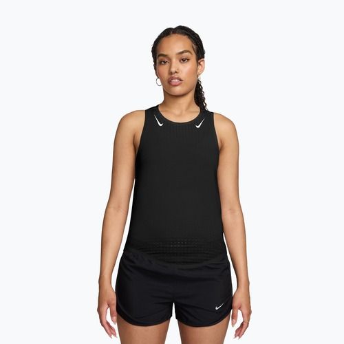 Футболка для бігу жіноча Nike AeroSwift Dri-Fit ADV Singlet black/white