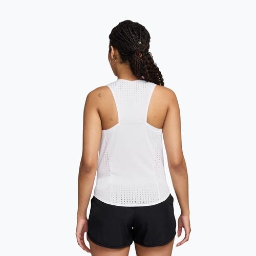 Футболка для бігу жіноча Nike AeroSwift Dri-Fit ADV Singlet white/black