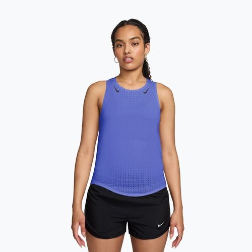 Футболка для бігу жіноча Nike AeroSwift Dri-Fit ADV Singlet sapphire/black