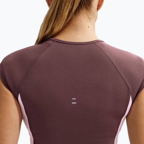 Футболка для бігу жіноча Nike Swoosh Run Dri-Fit tattoo/pink foam/white