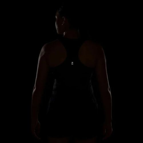 Футболка для бігу жіноча Nike Swoosh Run Dri-Fit black/white