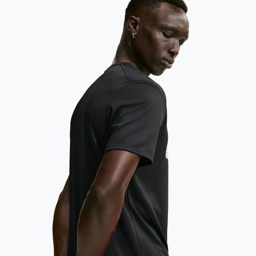 Футболка для бігу чоловіча Nike Miler Dri-Fit UV black/white