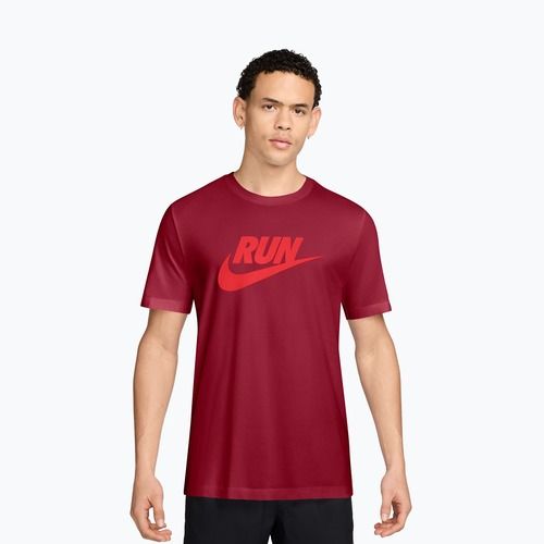Футболка чоловіча Nike Dri-Fit Running team crimson/light crimson