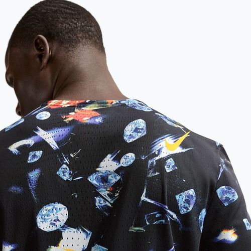 Футболка для бігу чоловіча Nike AeroSwift Dri-Fit ADV black/laser orange