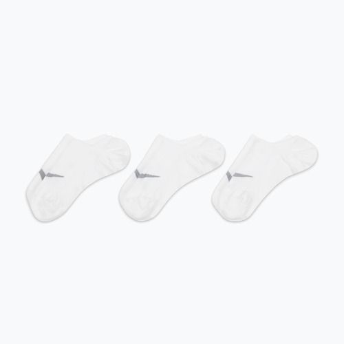 Шкарпетки жіночі Nike Everyday Plus Lightweight Footie 3 пари white/wolf-grey