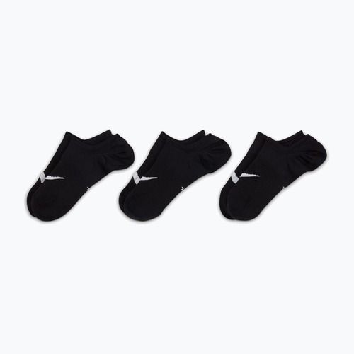 Шкарпетки жіночі Nike Everyday Plus Lightweight Footie 3 пари black/white