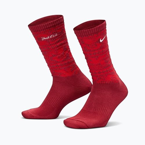 Шкарпетки Nike Everyday Plus Cushioned Crew team crimson/metallic silver