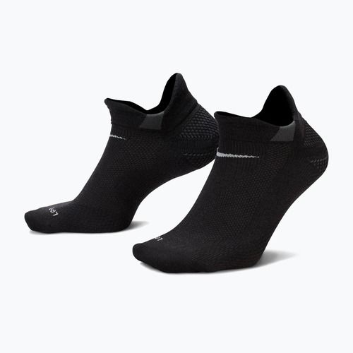 Шкарпетки Nike Running No-Show Wool black/dark smoke grey/light smoke grey