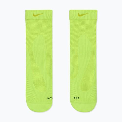 Шкарпетки Nike Running Lightweight Micro Crew volt/bright cactus/black/bright cactus