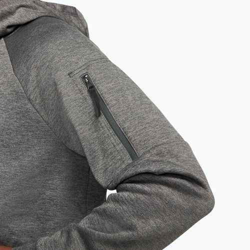 Кофта для тренувань чоловіча Nike Therma Fit Full-Zip charcoal heathr/dark smoke grey/black