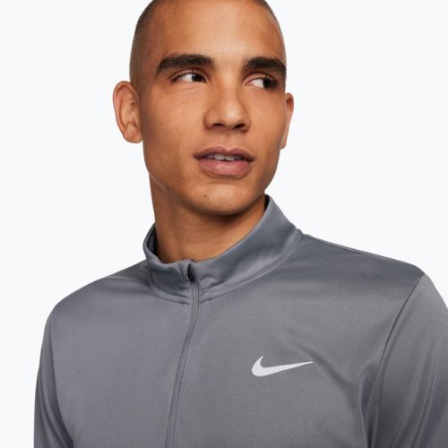 Чоловіча бігова кофта Nike Pacer Dri-Fit 1/2 Zip smoke grey
