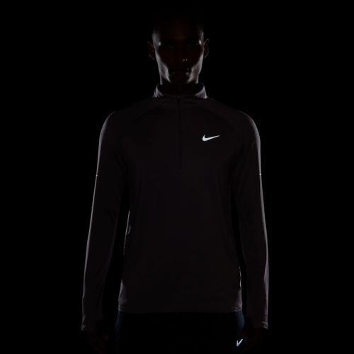 Кофта для бігу чоловіча Nike Stride 1/4 Zip Dri-Fit light violet ore