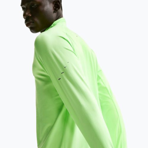 Bluza do biegania męska Nike Stride 1/4 Zip Dri-Fit lime blast