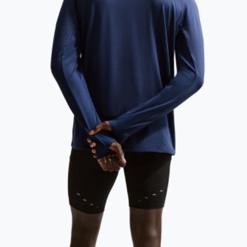 Кофта для бігу чоловіча Nike Stride 1/4 Zip Dri-Fit midnight navy