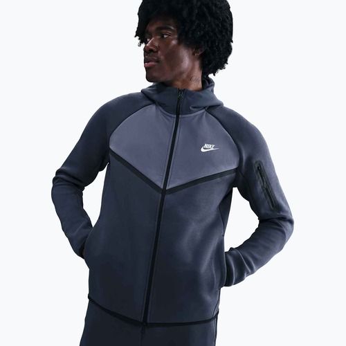 Кофта чоловіча Nike Tech Windrunner Full-Zip thunder blue/metallic silver