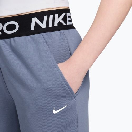 Штани дитячі Nike Pro Fleece Dri-Fit world indigo/world indigo/black/white