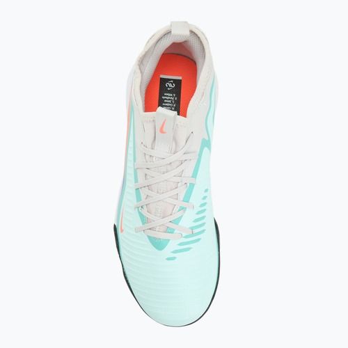 Кросівки футбольні дитячі Nike United Phantom 6 Low Academy Jr TF pistachio frost/hyper orange