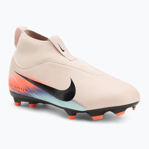 Кросівки футбольні дитячі Nike United Mercurial Superfly 10 Academy Jr FG/MG silt red/racer blue