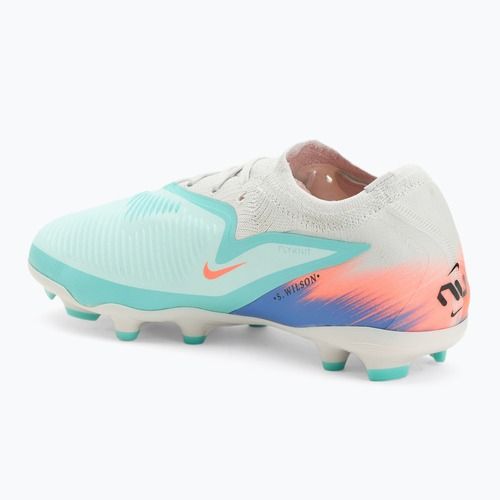 Кросівки футбольні чоловічі Nike United Phantom 6 Low Pro Jr FG/MG pistachio frost/hyper orange