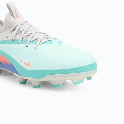 Кросівки футбольні чоловічі Nike United Phantom 6 Low Academy Jr FG/MG pistachio frost/hyper orange