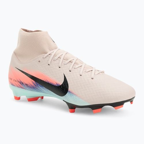 Кросівки футбольні чоловічі Nike United Mercurial Superfly 10 Academy FG/MG silt red/racer blue