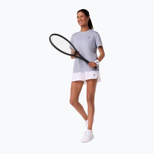 Футболка тенісна жіноча ASICS Court Top W grey/blue