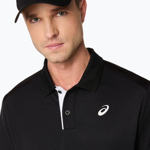 Чоловіча футболка поло ASICS Court Polo performance black