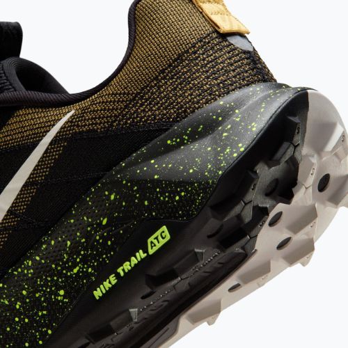 Кросівки для бігу чоловічі Nike Wildhorse 10 black/peat moss/volt ice/phantom