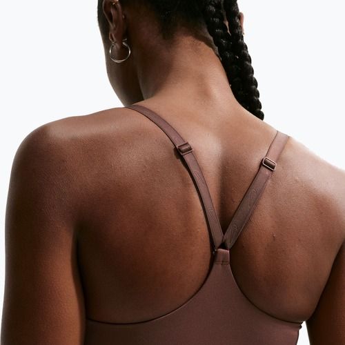 Бюстгальтер для тренувань Nike Indy Padded Gloss light chocolate